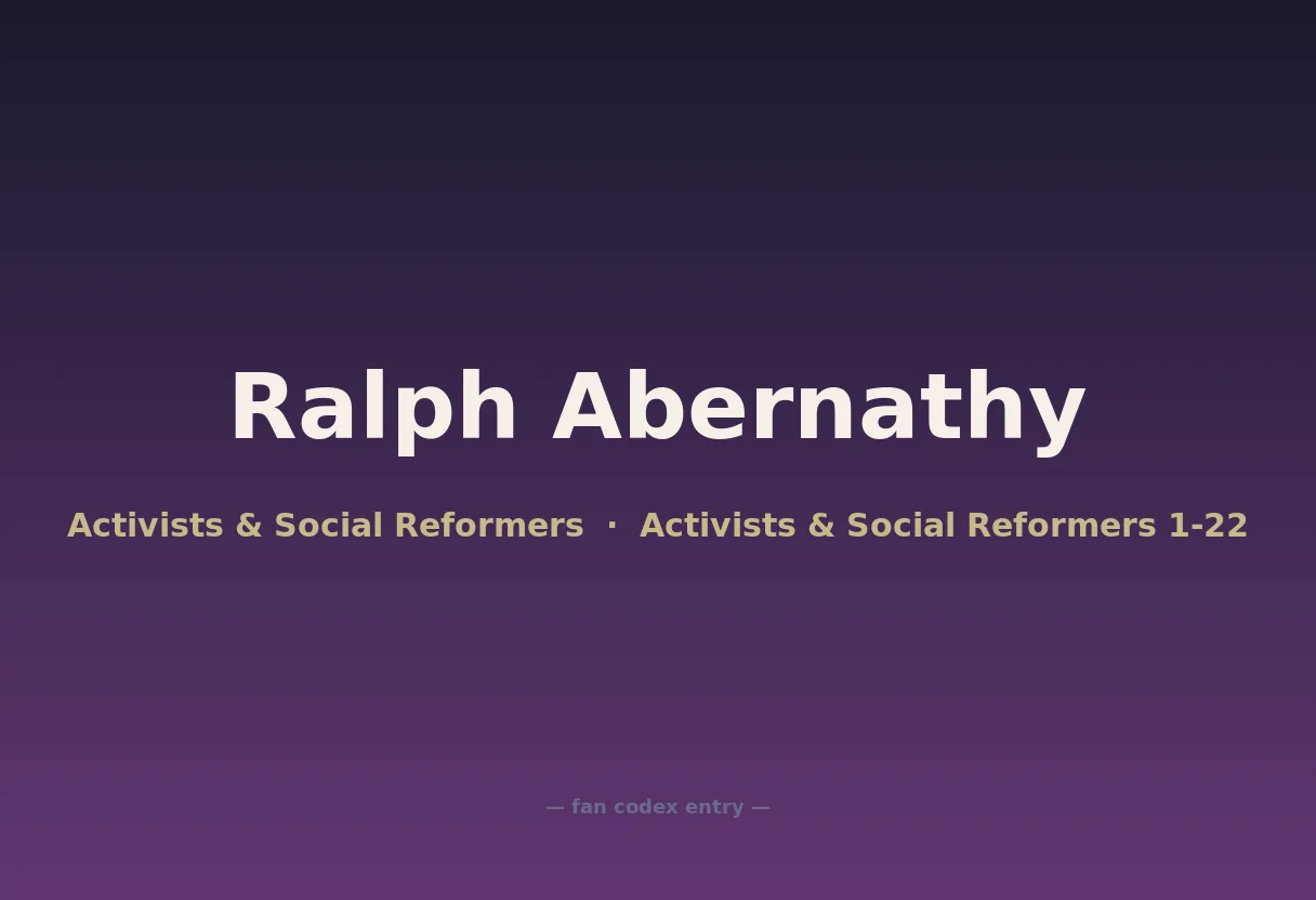 Ralph Abernathy