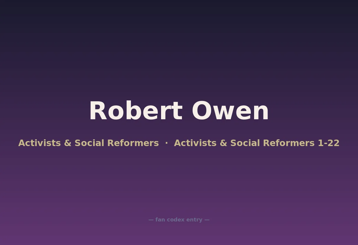 Robert Owen