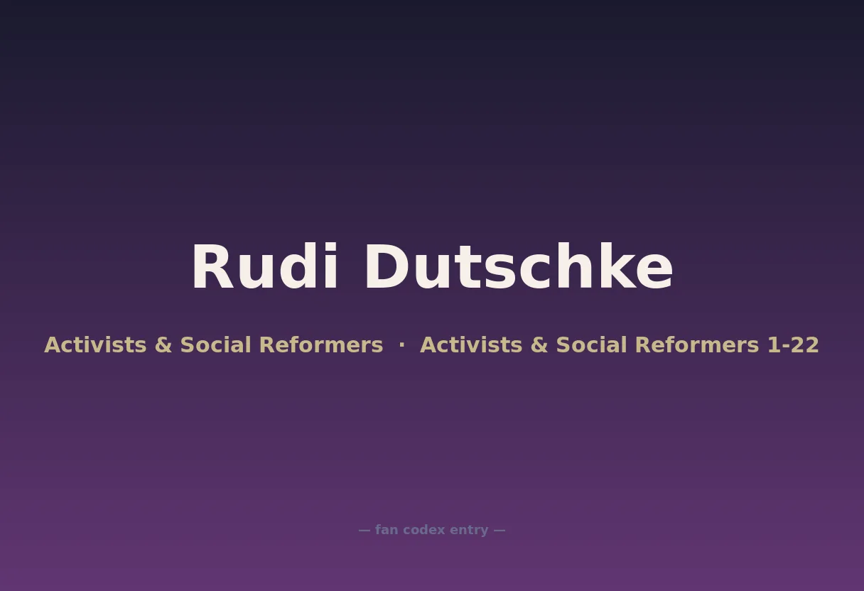 Rudi Dutschke