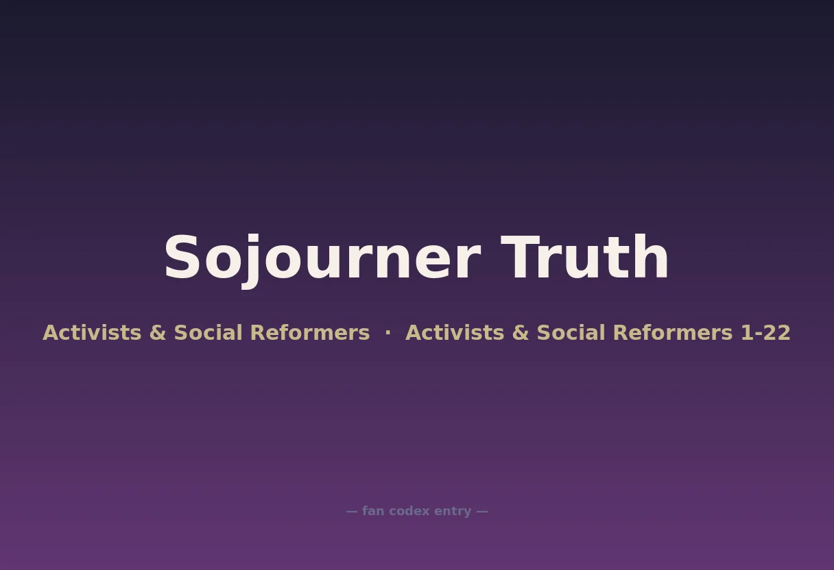 Sojourner Truth