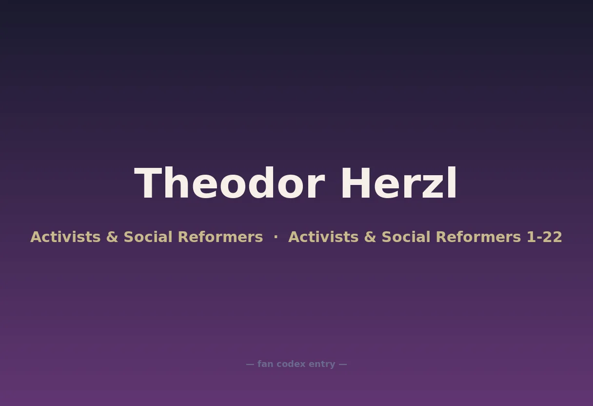 Theodor Herzl